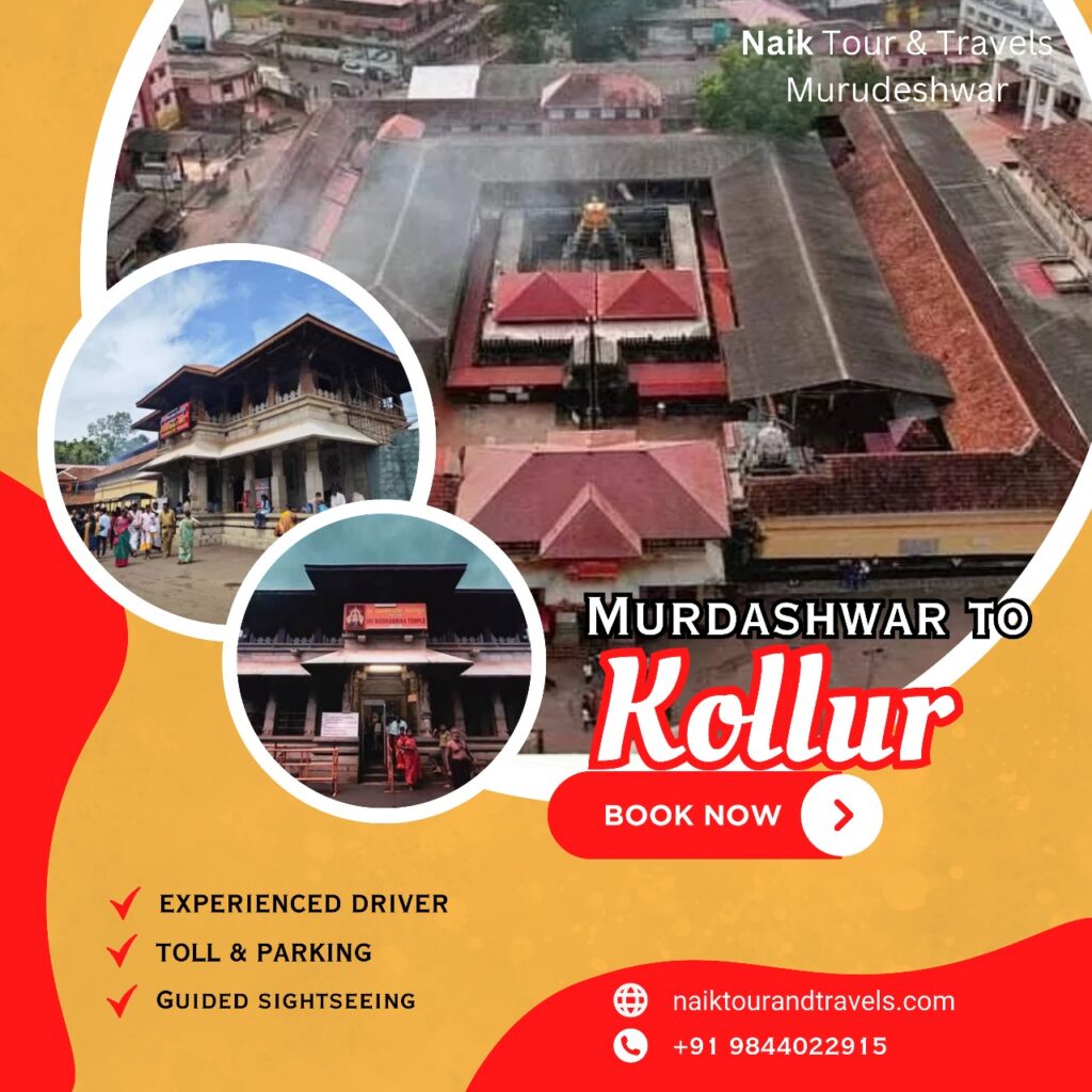 Murudeshwar to Kollur Cab Service