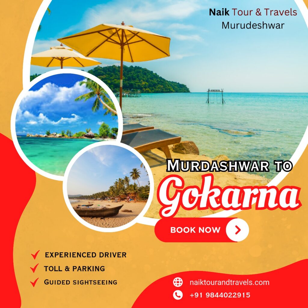 Murudeshwar to Gokarna Cab Service